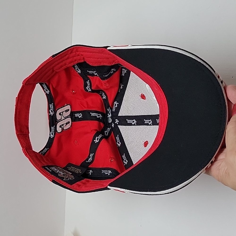 Office Depot Red, Black Carl Edward Roush Fenway Racing  Ajustable Baseball Cap - Picture 7 of 11
